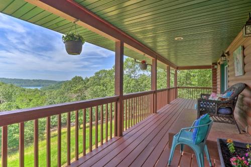 Beaver Lake Home with Game Room, Boat Slip and Views!
