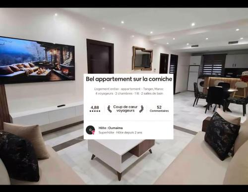 Bel appartement sur la corniche