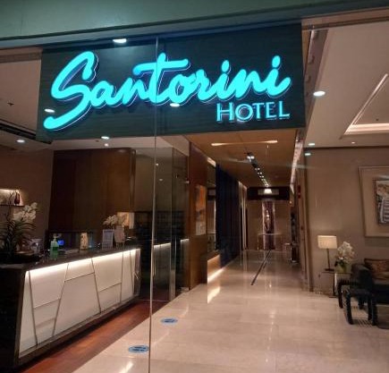 Bel's 2 Bedroom Condo in Santorini Hotel Sta. Lucia Mall Cainta Rizal