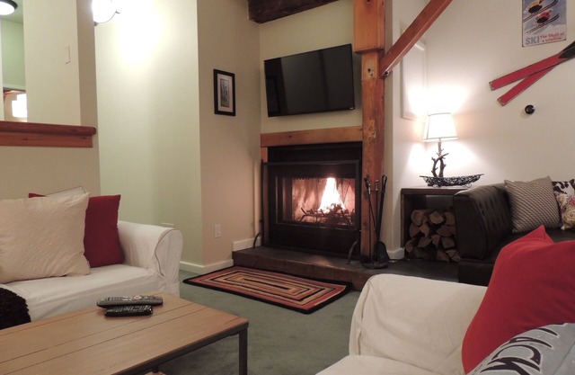 Best Location! Renovated center village Okemo 2 BR - free shuttle outside door!