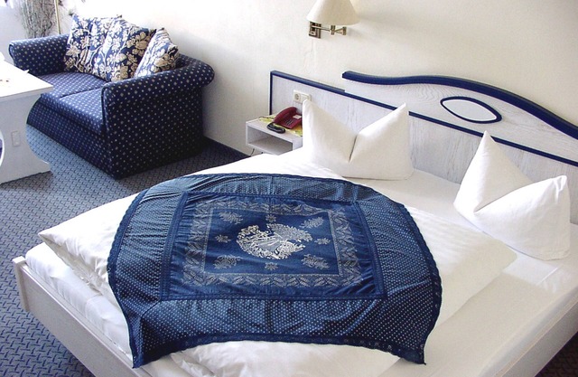 Blaudruck rooms - Country Hotel "Neuwiese" with traditional inn "At the Mill"