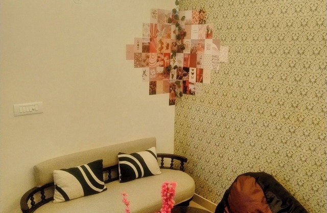 Blissful Haven - 1BHK Retreat with Bean Bag