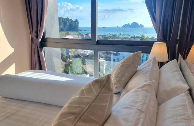 Bo502-Sea View Top Floor 1 Bedroom 300m Walk to Ao Nang Beach