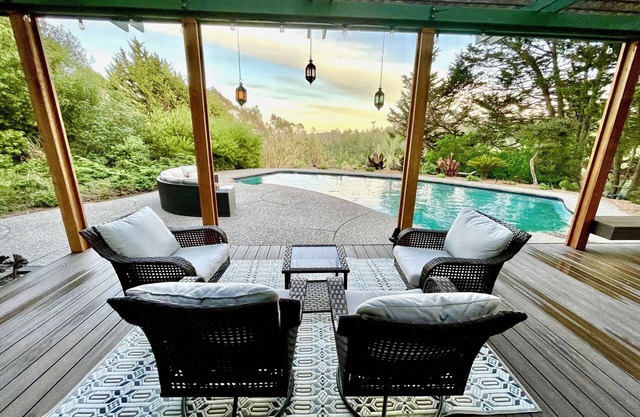 Bohemian Wine County Sanctuary on 4 acres in Sonoma County