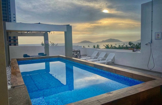 Brand new apartment only 90 m from the beach