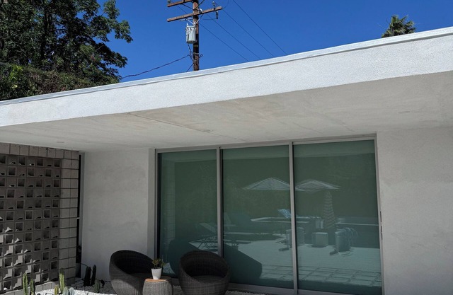 Brand new, fully detached guesthouse on .25 acre property. Separate, gated entry