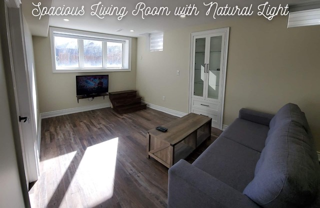 Bright & Spacious Basement Apartment