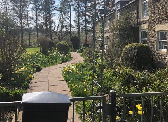 Brownrigg - half a house & garden