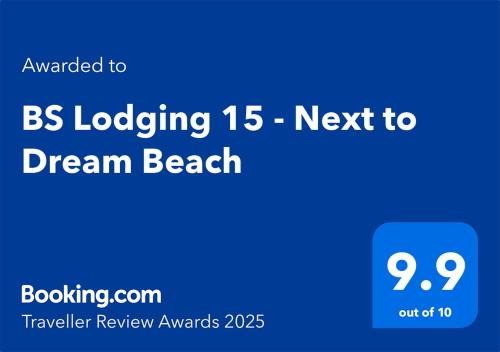 BS Lodging 15 - Next to Dream Beach