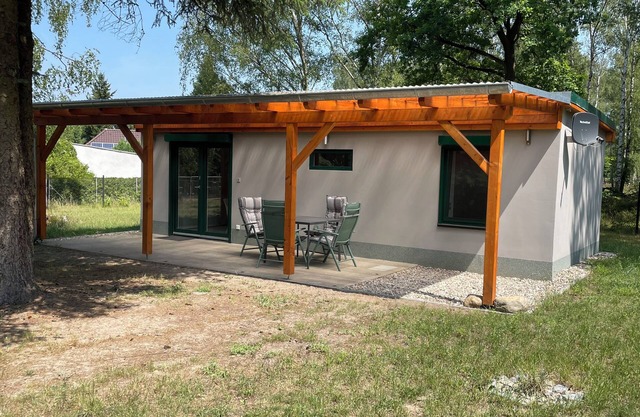 Bungalow im Birkenwäldchen in Motzen, nur 350 m zum Strandbad