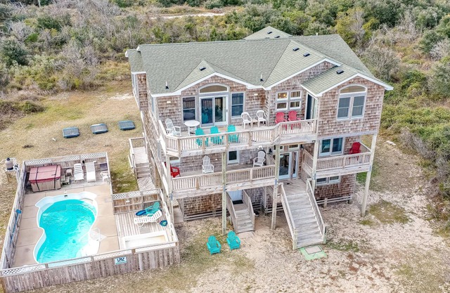 C9124 Between the Buoys. 4X4, Ocean Views, Pool/Kiddie Pool, Hot Tub