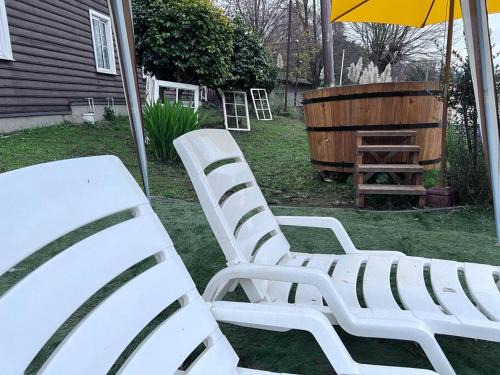 Cabaña 4 personas con tinaja extra