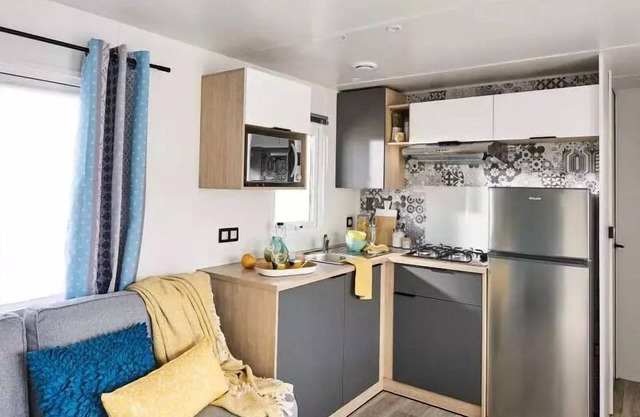 Camping Abijune * - Lodge Rapidhom 3 bedrooms (Comfort Range) 6 people