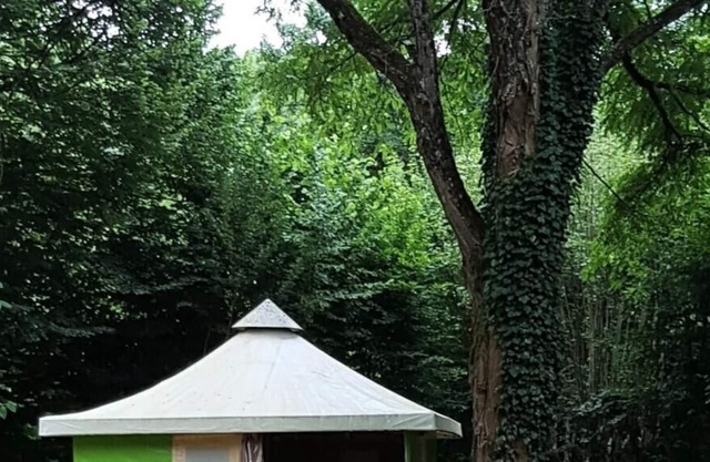 Camping de l'Ilot *** - 3-room canvas bungalow for 4 people Without sanitary facilities