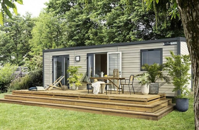 Camping Le Château de Rochetaillée* - Loft Premium 4 rooms 6 people Air-conditioned