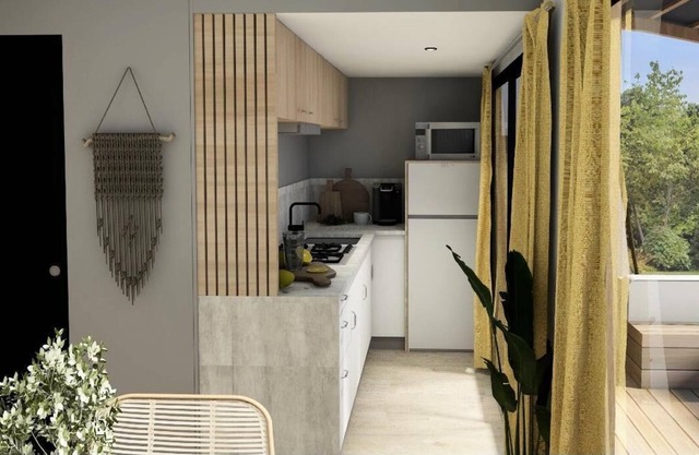 Camping Le Petit Trianon **** - Mobi home Privilège 3 rooms 4 people