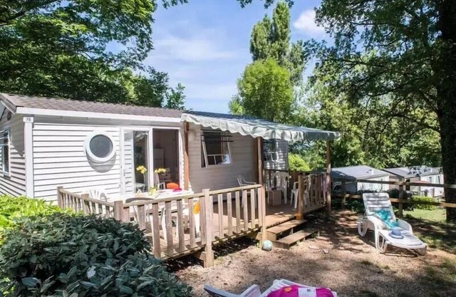 Camping Sunêlia Le Séquoia * - Mobil home Confort 32m² 3 chambres - climatisé 6 personnes