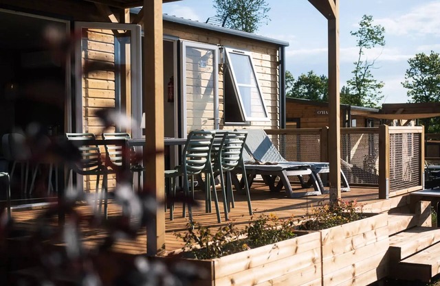 Camping Sunêlia Le Séquoia * - Mobil-Home Sunelia Luxe 40m² 3 chambres 2 salles de bain - Climatisé 6 personnes