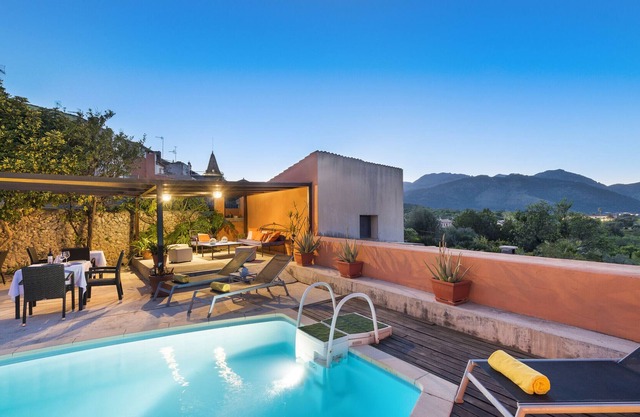 Can Calco was originally a hotel-restaurant but now is an exclusive villa.