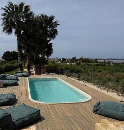 Casa B, Room 3 - mit Pool - at Lagoon - Lo Stagnone Kite Spot - Palm Kite Paradise