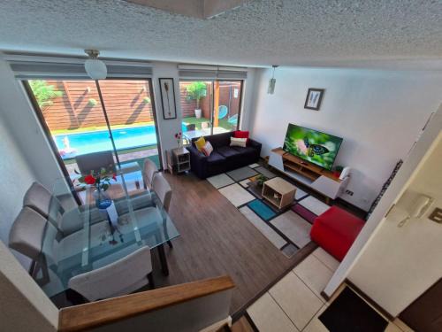 CASA CONDOMINIO CON PISCINA 5Personas 3Dormitorios 2Baños