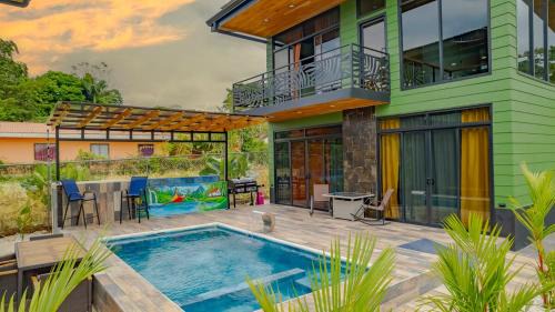 Casa Esmeralda-5min to La Fortuna,King beds & pool