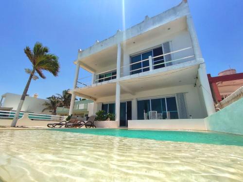Casa junto a la playa en Chelem