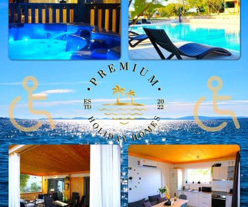 Casa Mia with pool and private Jacuzzi - barrierefrei - Premiumholidays - Pakoštane