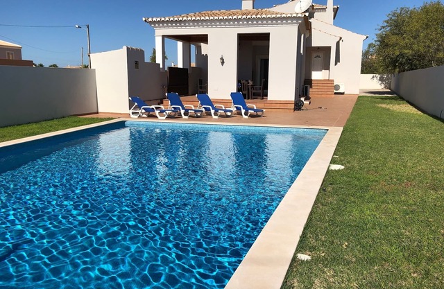Centrally located 3 bedroom villa with pool close to the beaches