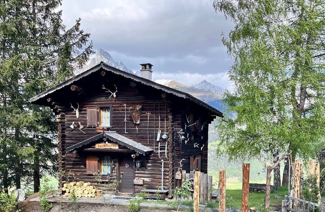 Chalet "Alphütte" with mountain view
