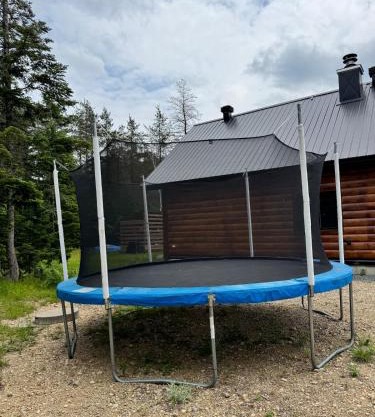 Chalet bois rond, Spa, rivière & nature