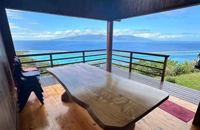 Chalet Fara Hinano, Vue Océan
