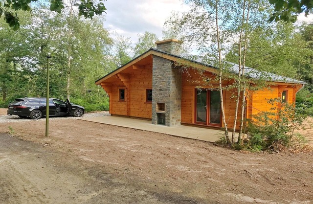 Chalet in Oignies with BBQ and Terrace