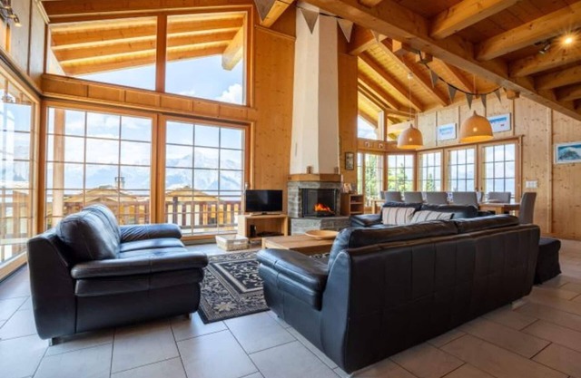 Chalet in Veysonnaz with swimming pool