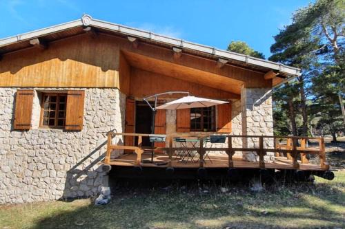 Chalet privé au Mont-Serein ventoux