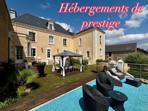 Chambres 4 épis gite de France à Ecommoy KVS près du Mans et de son circuit mytique