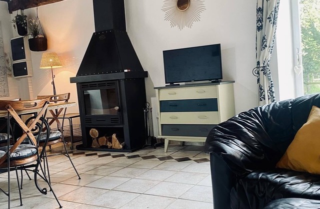 Character house at Ferme du Tilleul, near Fougères castle.