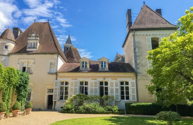 Charming 14th Century Village Chateau with gardens and outdoor pool