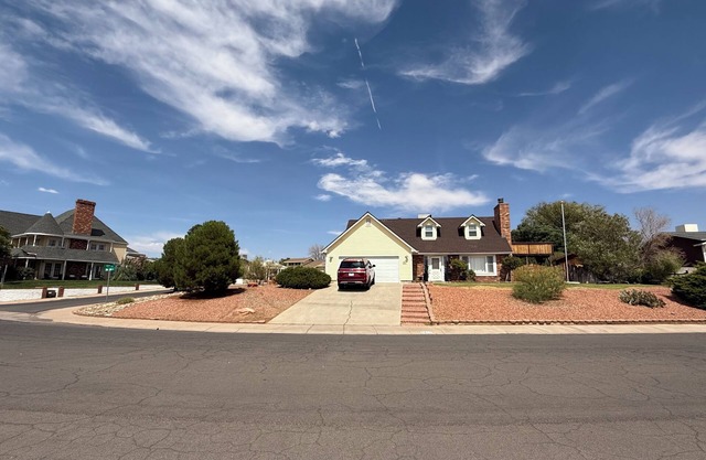 Charming 4-bedroom home with plenty of off-street parking and beautiful views.