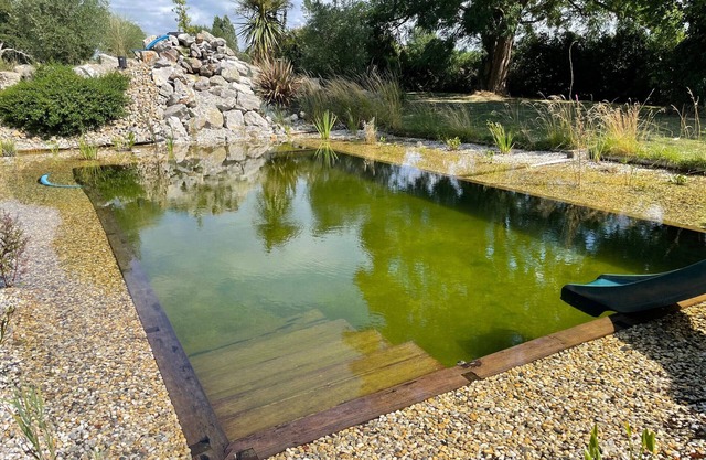 Charming cottage near Le Mans with natural pool