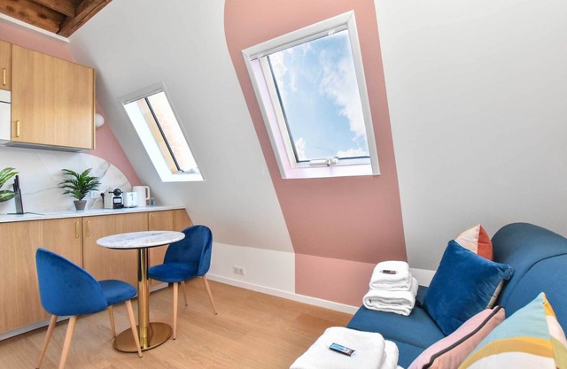 Charming studio - 2P - AC - Plaine-de-Monceau