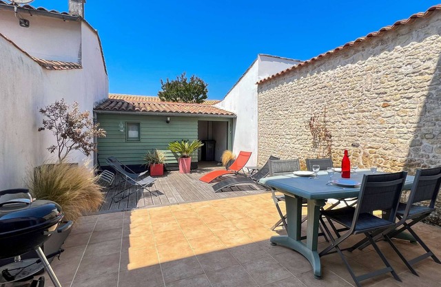 Charming two-storey village house with courtyard