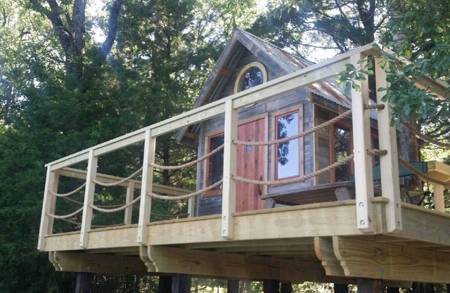 Charming Waterfront Tree House in Kaufman