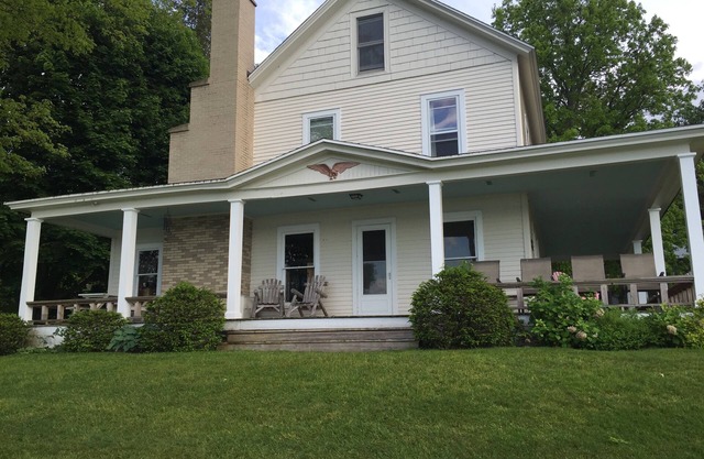 Chautauqua Lakefront Next To Institution