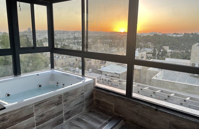 Citadel of the Kings View Suite facing all of Jerusalem