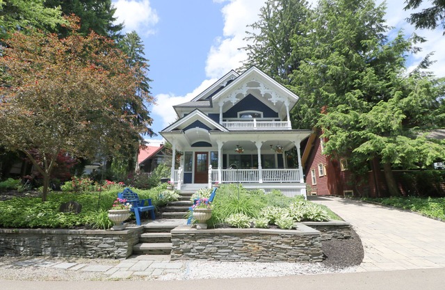 Classic Chautauqua Victorian gingerbread charm beautifully appointed with countless modern amenities!