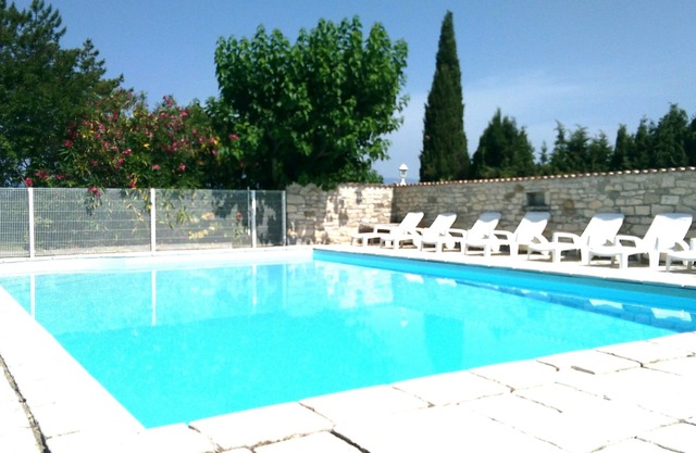 * classified cottage with heated pool near the Gorges de l'Ardèche