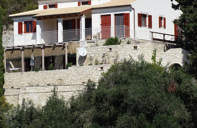 Cliff Top Pool Villa over-looking Lakka Bay Paxos