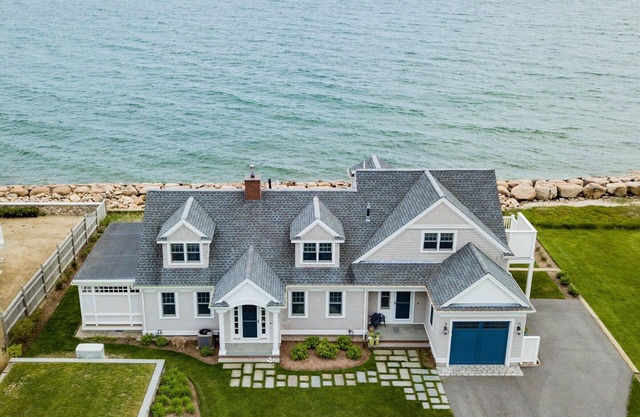 Coastal chic meets French Provençal in this newly renovated oceanfront home.