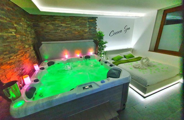 COCOON SPA-4 Pers-Jacuzzi-Parking-Jardin-Clim-Colmar